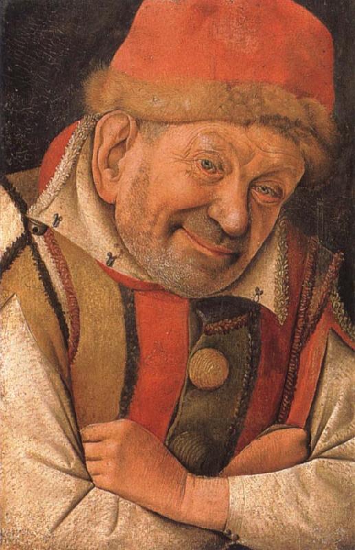 Jean Fouquet Portrait of the Ferrara court jester Gonella oil painting image
